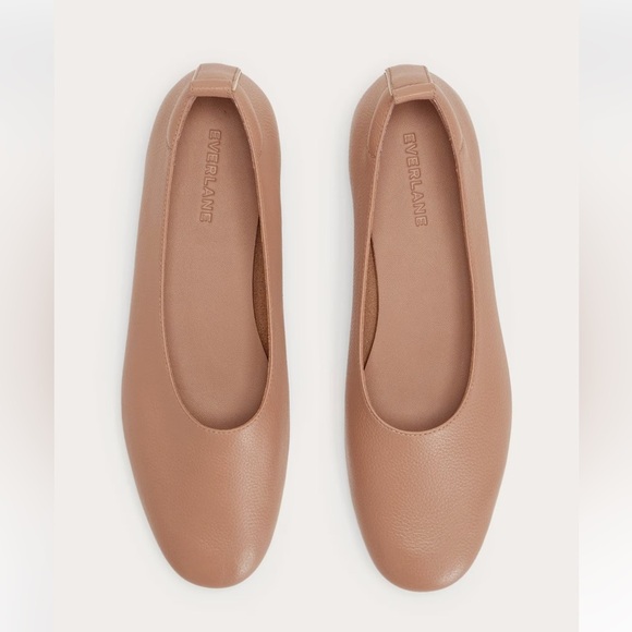 Everlane The Day Glove Flats Women’s 11 Tan Leather Made in Italy Comfort - Picture 9 of 12